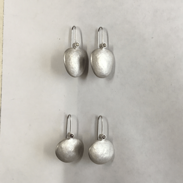 Drop Earrings with stone