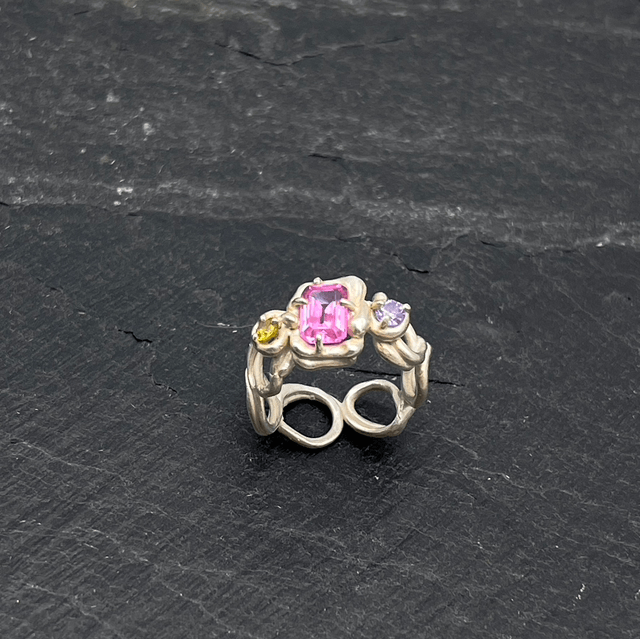 Superhero rings, multiple stones