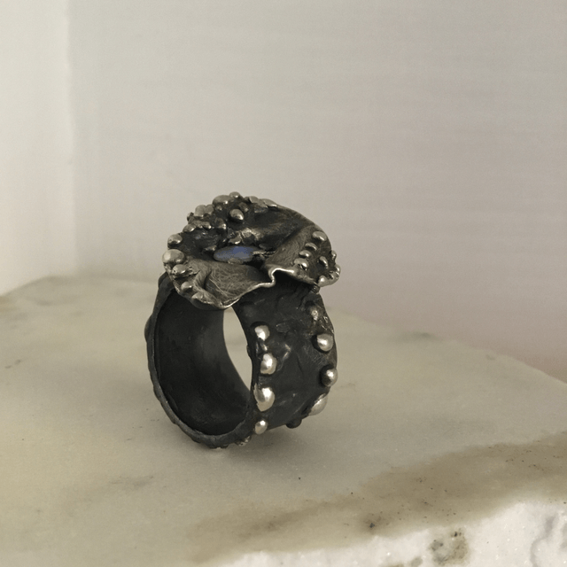 Organic Opal Ring 