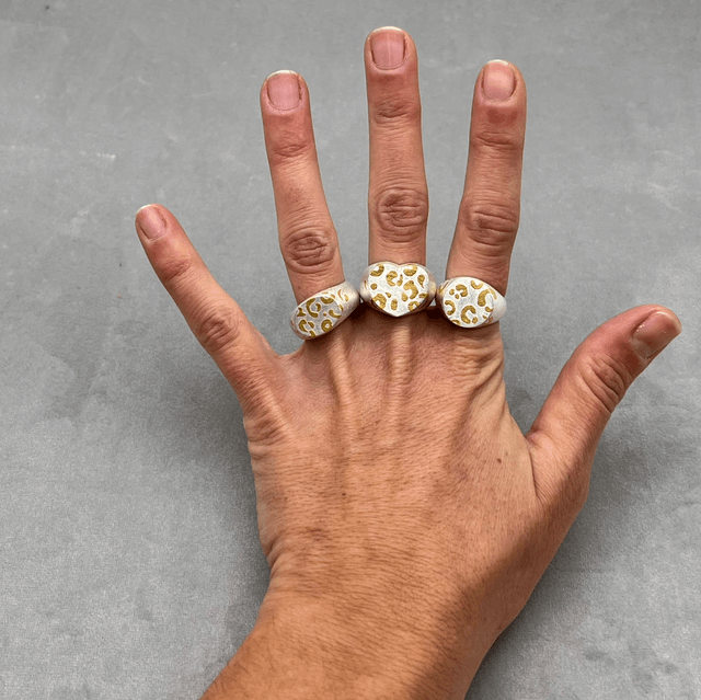 BOLD Animalier Signet Rings 