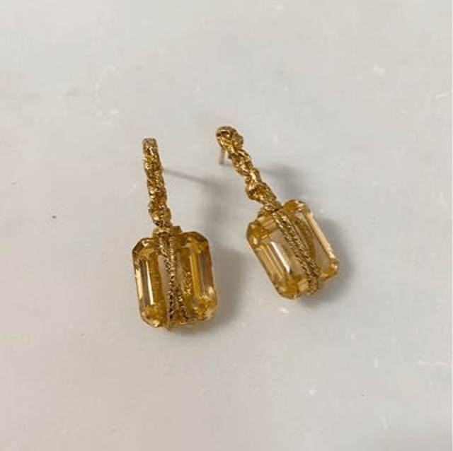 Bonbon Long Earrings 1 Stone