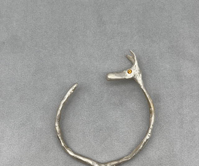 Jackal Bangle with citrine