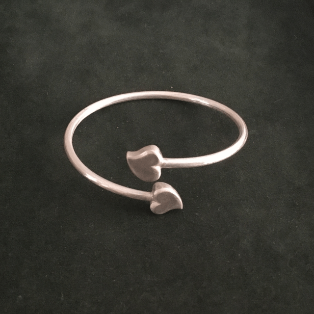 Hearts Silver Bracelet