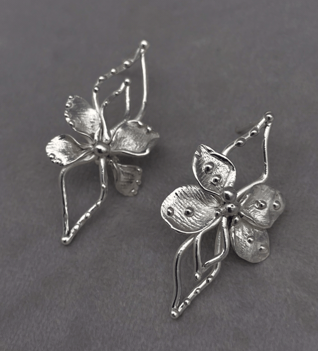 Flowera earrings 
