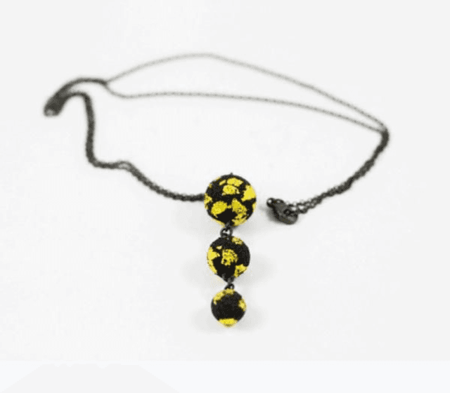 Precious Lava_Drop Pendant