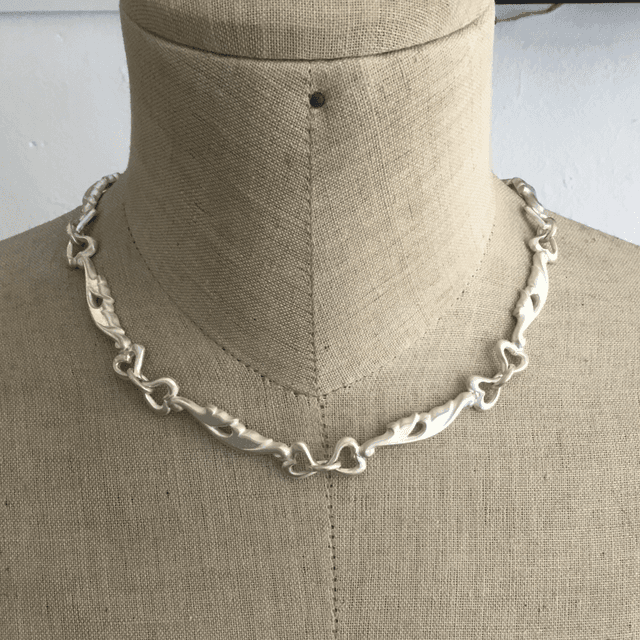 Silver necklace 