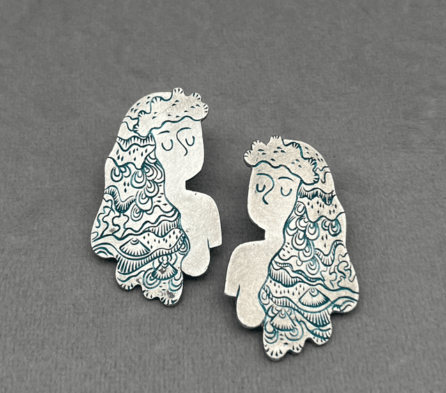 Buste Earrings