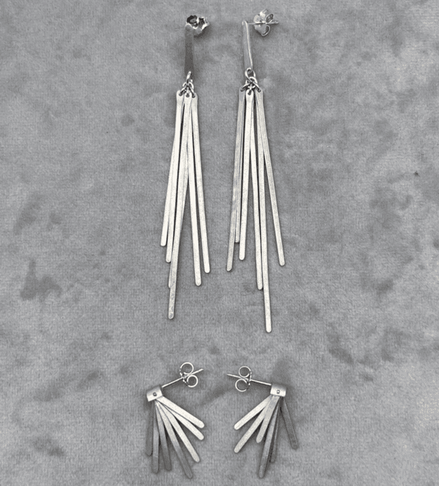 Pine drops earrings 