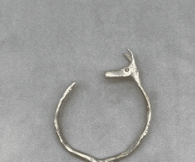 Jackal Bangle with citrine