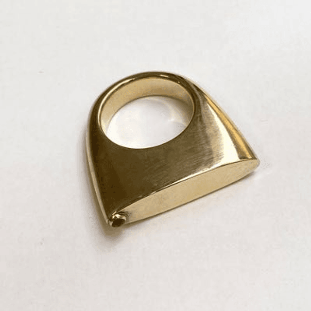 Hollow_Garnet Ring