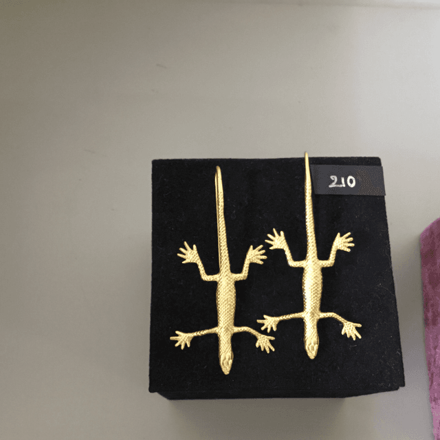 Lagartija earrings