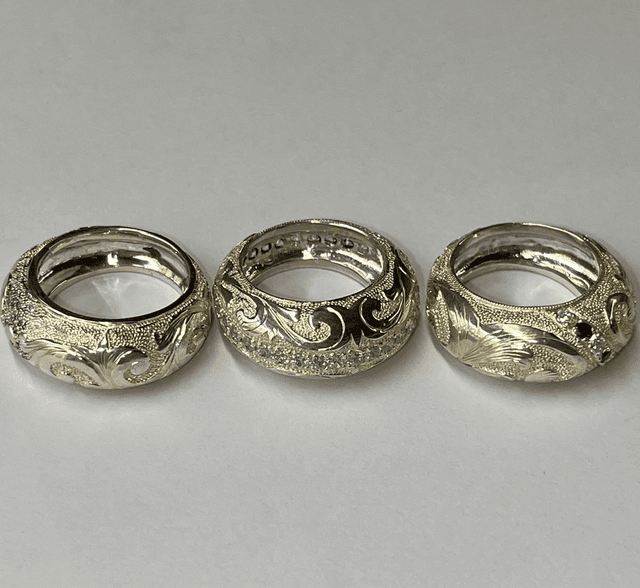 Domed Swirl_rings