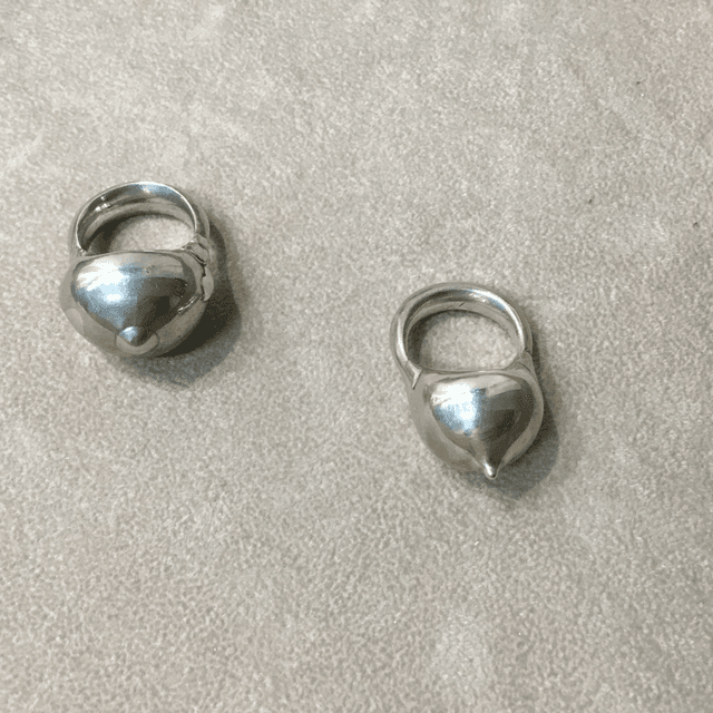 New moon ring